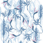 数码印花 手绘花