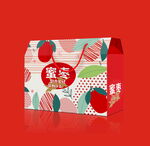 红枣包装 展开图包含psd效果