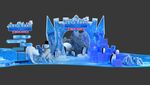 冰雪3D门头
