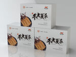 冬虫夏草 包装盒 平面展开图