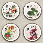 春夏秋冬高清PSD分层图