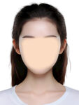 女士证件照换脸模板