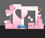 520汽车布置美陈