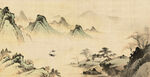 复古中国风山水画