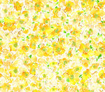 黄色花卉图案背景纹理