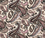 佩斯利花纹图案设计