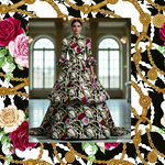 大牌花 数码印花