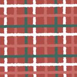 红色格子几何图案背景