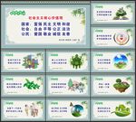 文明城市围墙广告