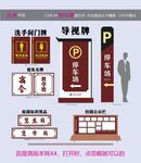停车场导视牌设计方案