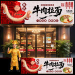 牛肉拉面门头
