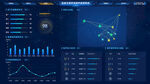 科技感数据可视化界面