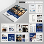 律师事务所画册模板