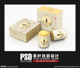 茶叶包装 （展开图)