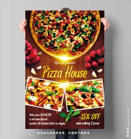 披萨海报