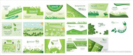 绿色 环保 封面 内页 海报