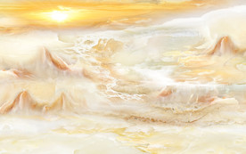 豪华 石材大理石 TIF分层