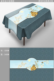 新中式桌布中国风布艺