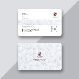 时尚名片 创意名片 抽象名片