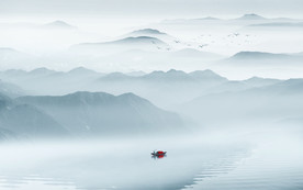 山水画 水墨山水画 意境山水画