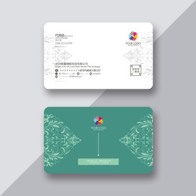 花纹名片