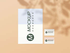 阳光树影海报效果