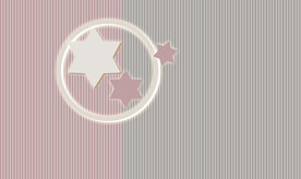 卡通儿童星星几何图案背景墙壁画