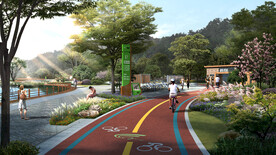 绿道景观设计效果图