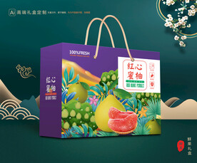 柚子包装 蜜柚礼盒