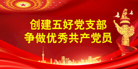 党支部宣传展板 