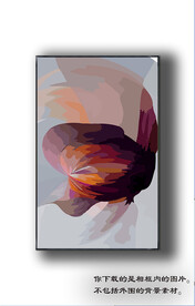 欧式抽象装饰画