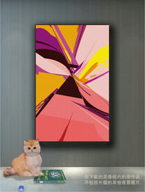 南美轻奢抽象装饰画