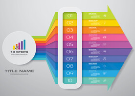 多彩数据信息图表