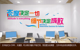 态度决定一切 细节决定成败