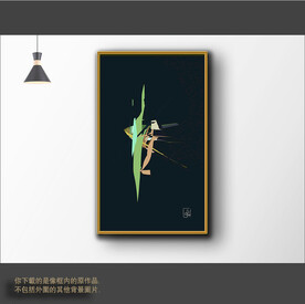 新中式简约抽象装饰画