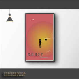 新中式简约抽象装饰画