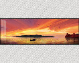 风景山水装饰油画