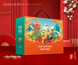 蔬菜包装 果蔬礼盒