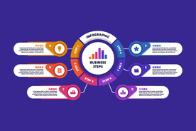 多彩数据信息图表