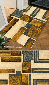 北欧现代简约几何客厅地毯地垫