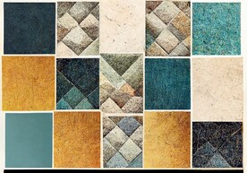 现代简约抽象几何地毯地垫设计