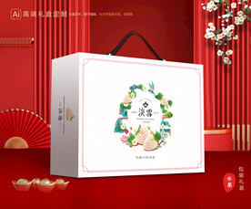 草莓礼盒 淡雪包装