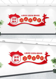 乡村振兴战略文化墙