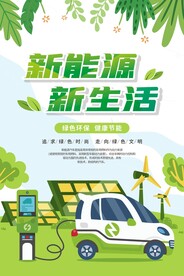 新能源汽车海报