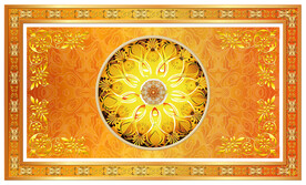 欧式软膜天花花纹