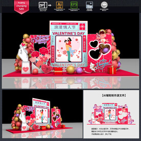 情人节美陈
