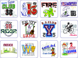 原创手绘卡通老虎图案