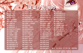 游戏明细表设计