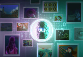 科技ai人工智能海报模板设计