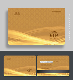 金色会员卡